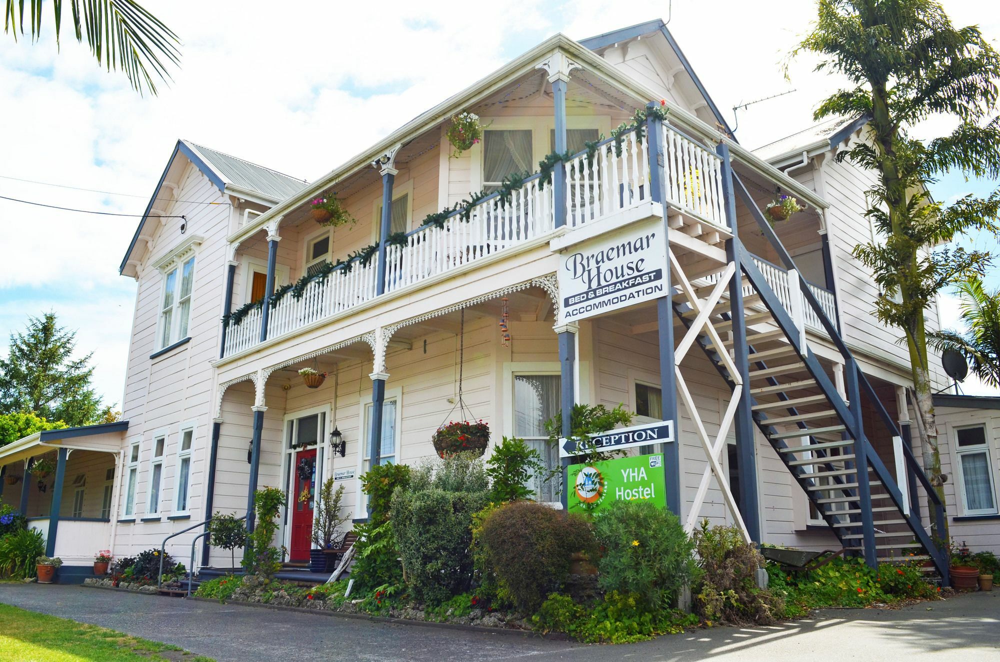 וונגאנואי Braemar House B&B And Yha Hostel מראה חיצוני תמונה